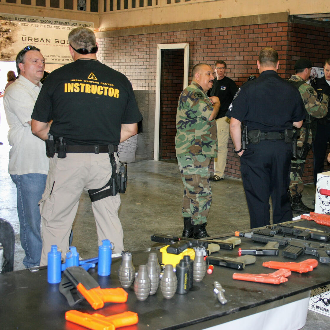 With SWAT Urban Warfare Center